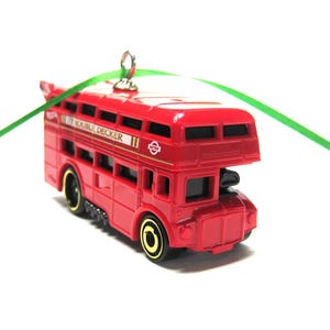 Double Trouble Decker Bus  Christmas Tree Ornament