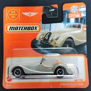 Matchbox Morgan Plus Four Roadster Car HTF Diorama