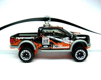 Ford Raptor F-150 Pickup Truck Car Hot Wheels Ornament Matchbox F150