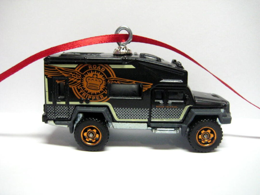 RV off Grid Road Tripper Truck Matchbox Ornament Hot Wheels Camper