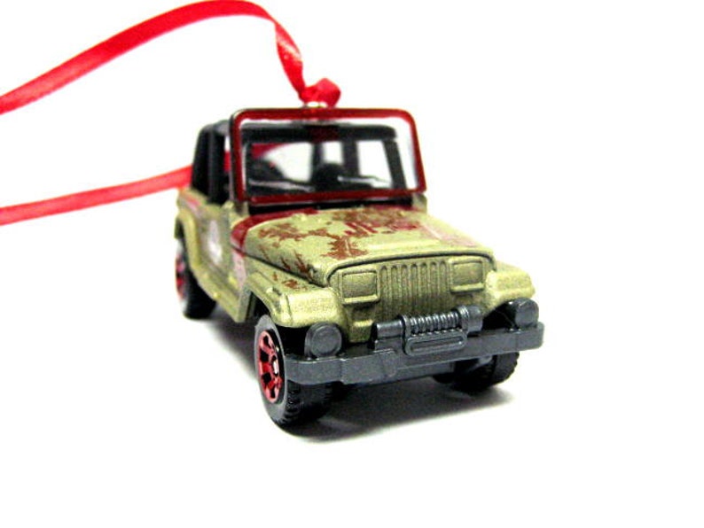 Jurassic World Dominion Jeep Wrangler 4x4 Matchbox Ornament Etsy