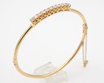 アクセサリー Simple Gold Bangle K10YG Simple Gold Bangle K10YG