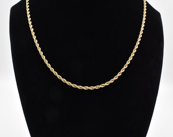 14K Heavy French Rope Chain