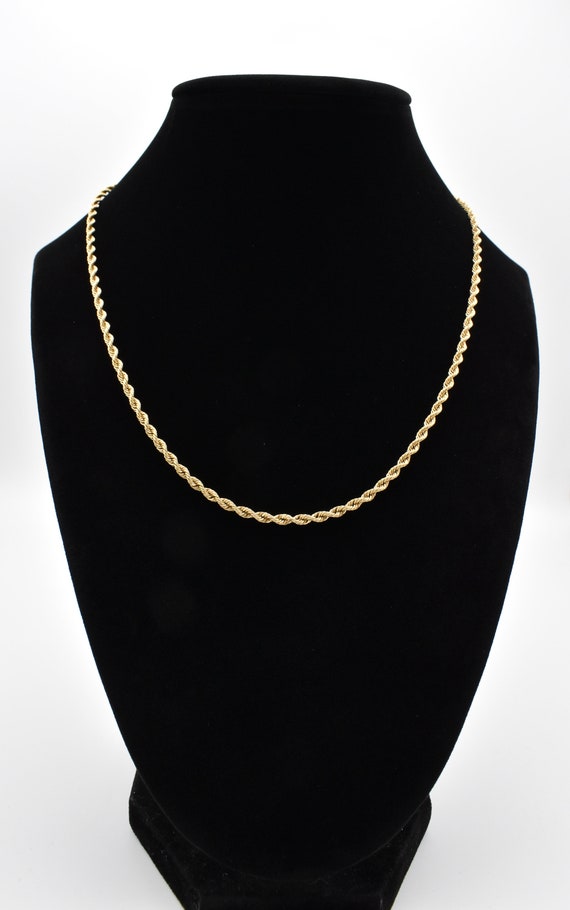 14K Heavy French Rope Chain