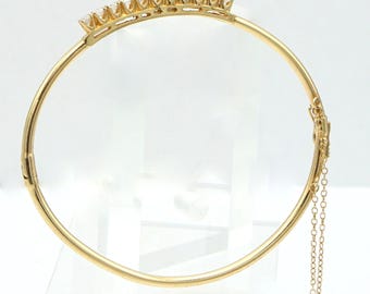 Reserved for Ncruz1955 082125 ~ 14K Yellow Gold Hinged 1.1