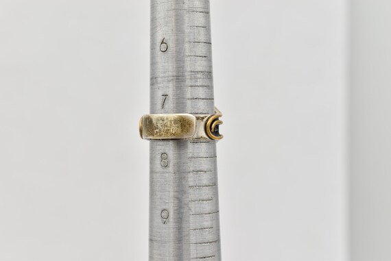 HPSilver 925 Green Gem Adjustable Ring ~ Size 7 1… - image 10