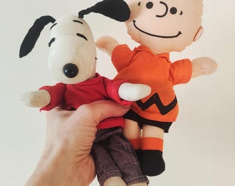 Snoopy Peanuts Toy Doll, 1950's - 60's Rare Vintage Snoopy