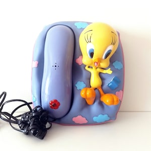 Tweety bird-telefoon, vintage jaren 90