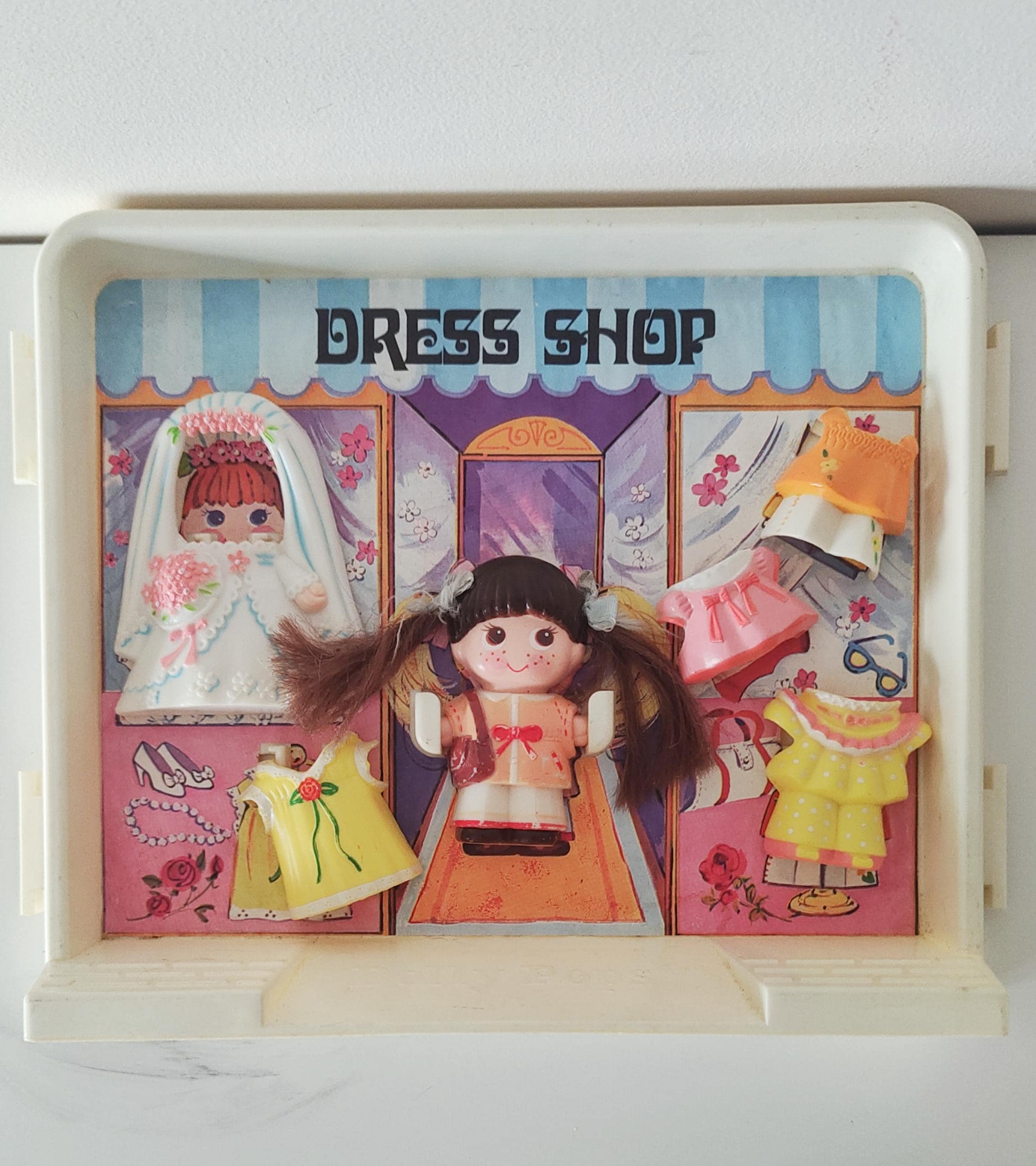 Dolly Pops Doll With Clothes, Vintage 80s Denmark