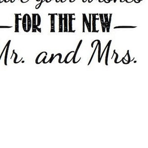 Please Leave Your Wishes for the New Mr. and Mrs. Wedding Guestbook Digital Download