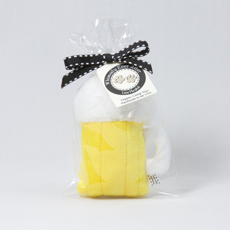 Catnip Beer Mug Cat Toy Etsy