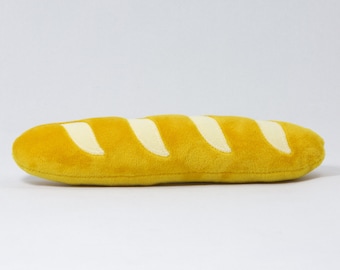 Baby Baguette - Catnip et Silvervine Kicker Cat Toy avec ou sans Crinkle