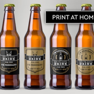 Reveal To Husband, Dad Beer Labels, Gonna Be Dad Beer Labels, Pregnancy Beer Labels, Pregnancy Announcement, Pregnant Surprise