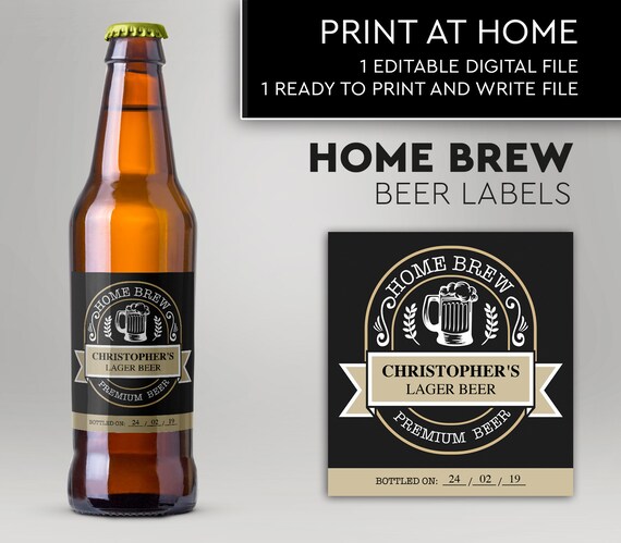 Make your own beer labels