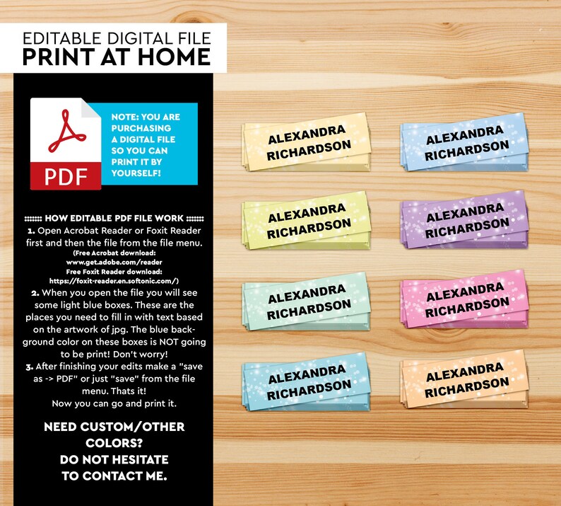 Name Label School Label Label Daycare Stickers Kids Sticker Etsy