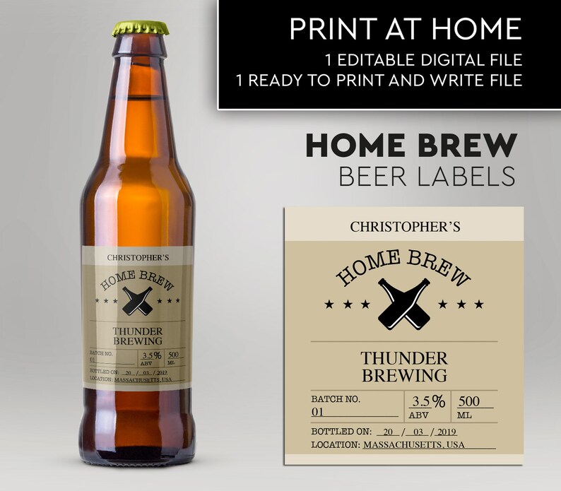 Home Brew Custom Home Brew Home Brew Supplies Home Brew Etsy
