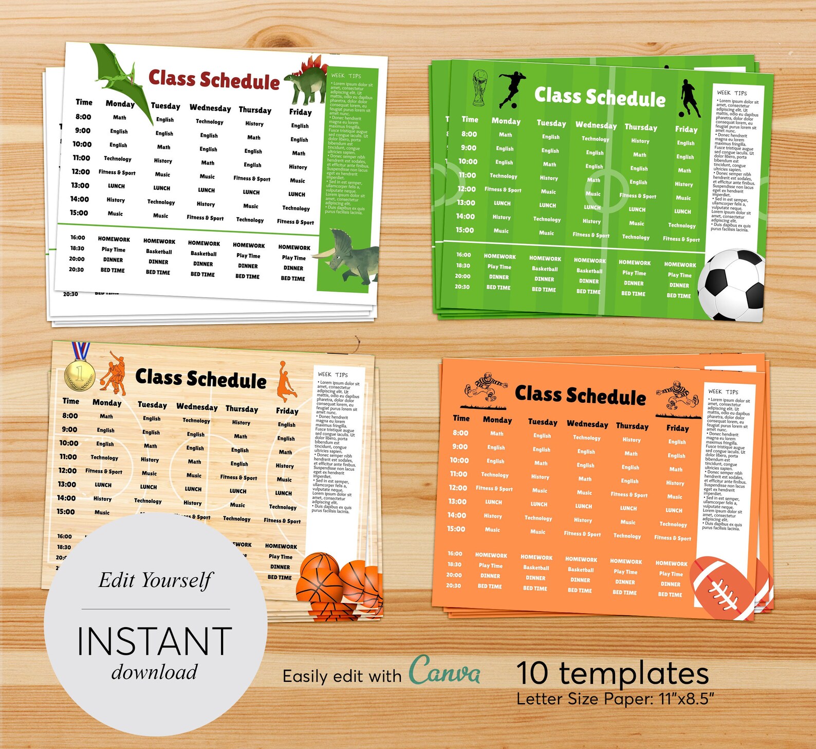 school-class-schedule-weekly-planner-school-weekly-planner-school