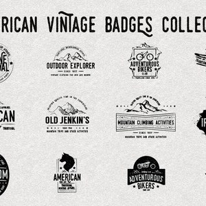 Hand Drawn Vintage Logo Templates