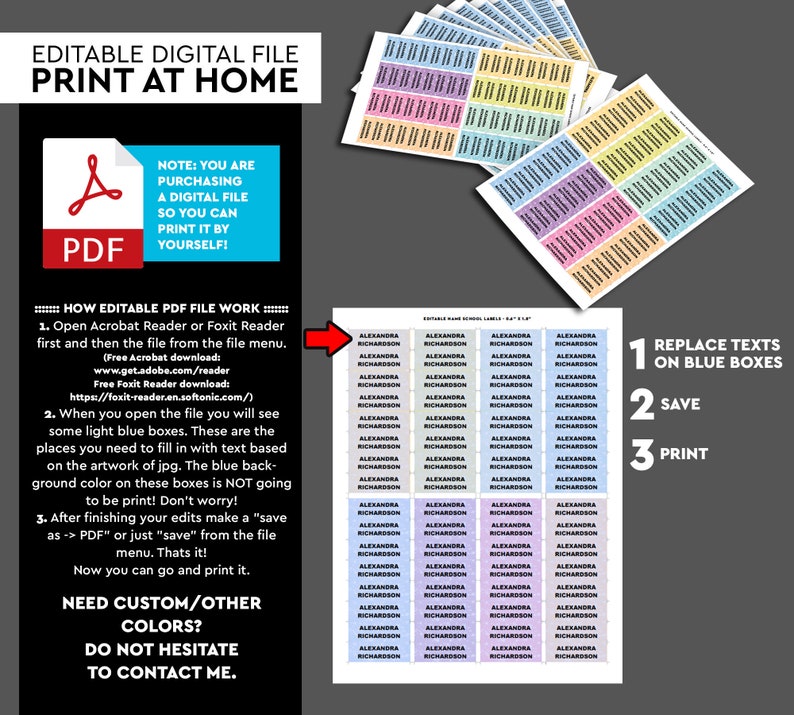 Name Label School Label Label Daycare Stickers Kids Sticker Etsy España