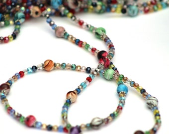 Colorful Crystal Necklace