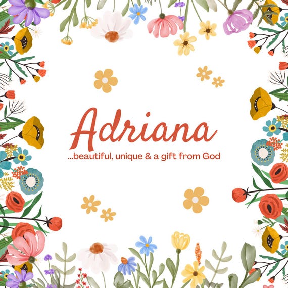 Name Decor Digital Download Ready to Print