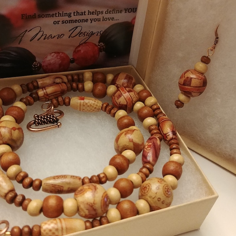 Brown Goodies Necklace