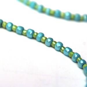 Tiny Bead Eyeglass Chain, Seed Bead Necklace for Glasses