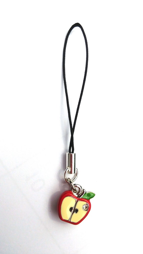 Teacher Gift, Apple Charm Dangle
