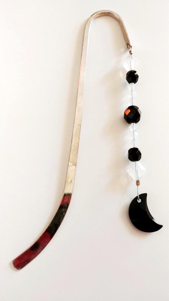 Crescent Moon Bookmark, Goodnight Moon, Bedtime Reading, Astrology Gifts