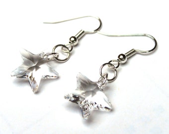 Crystal Star Earrings