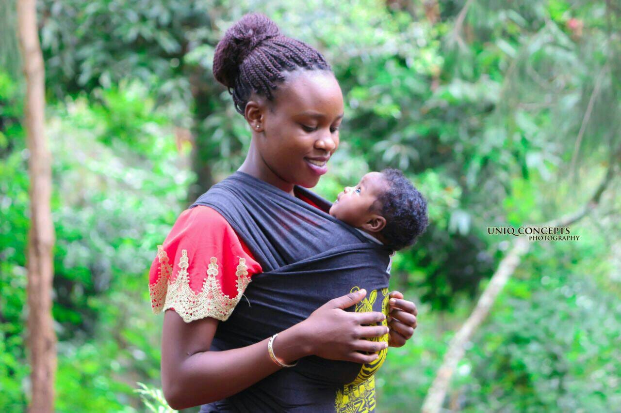 african baby sling