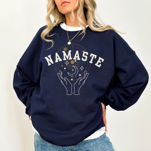 Alternative Yoga Sweatshirt | Yoga Shirt, Meditation T-shirt, Spiritual Shirt, Workout Sweat, Yoga Lover Hoodie, Yoga Gifts