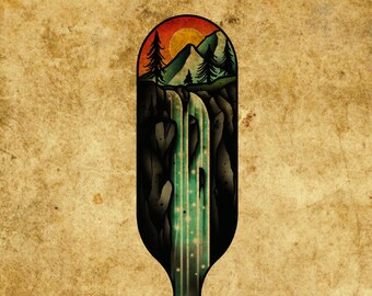 Old School Paddles Etsy
