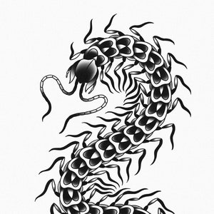 Centipede Tattoo Design by impact115  Tattoogridnet