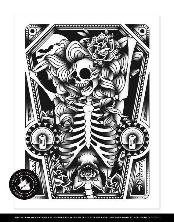Black And Grey Traditional Tattoo Flash - Exploring The 80+ Images And