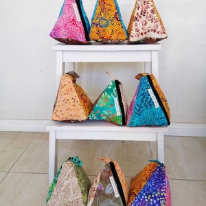 Javanese batik patchwork ethnic handmade door stop stoppers