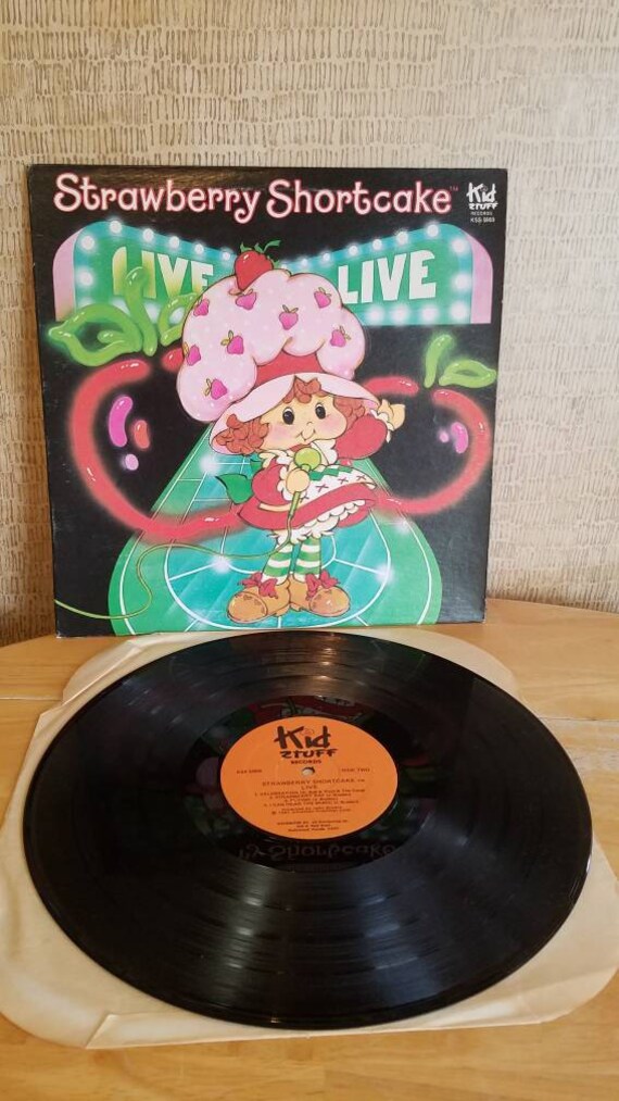 Strawberry Shortcake 1980 Kid Stuff Records Vinyl LP Etsy