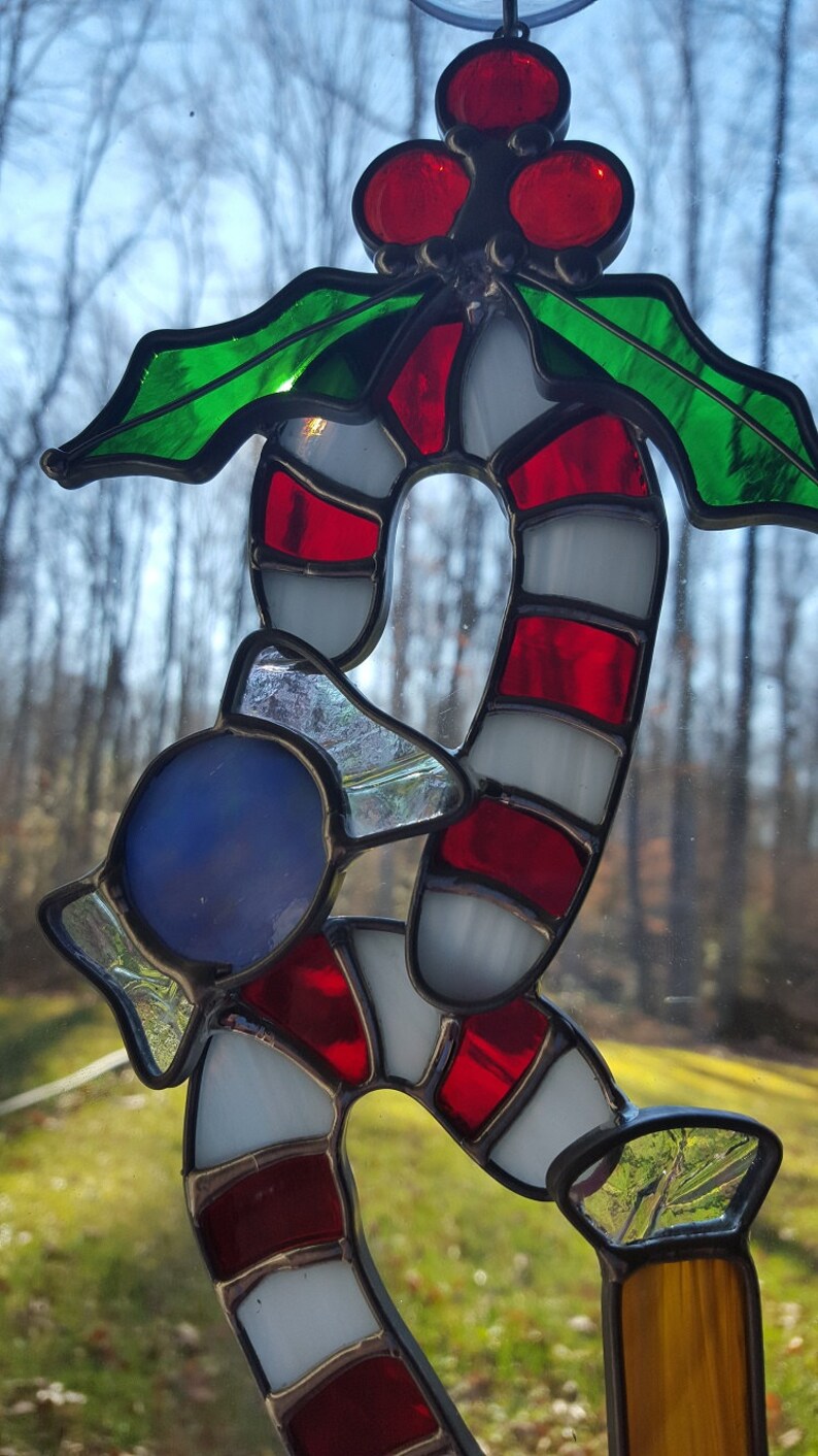 Stained Glass Candy Canes and Christmas Candies Etsy