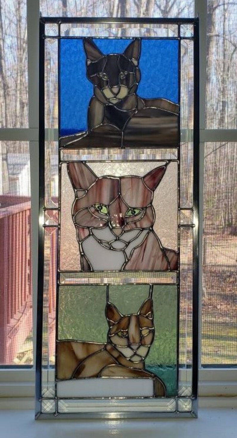 Stained Glass Custom Design Etsy