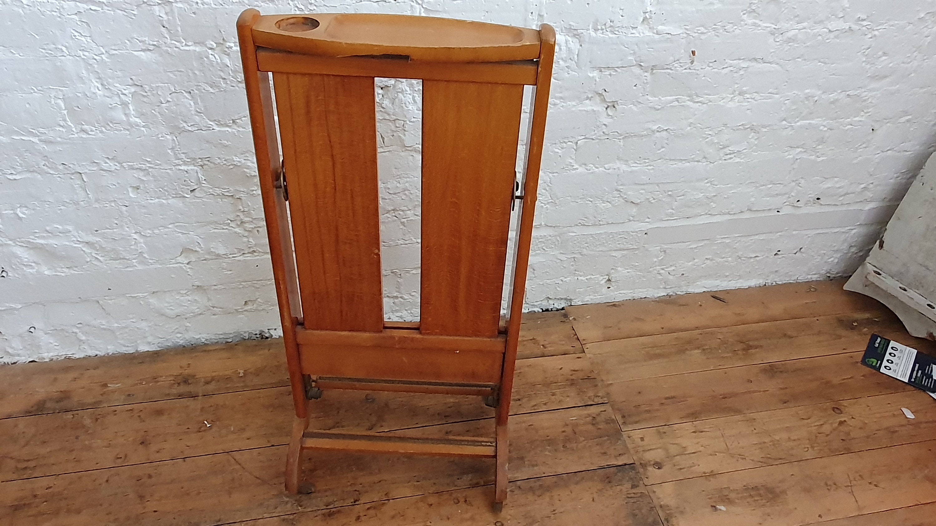 Large Vintage Wooden Trouser Press Solid Beech Etsy