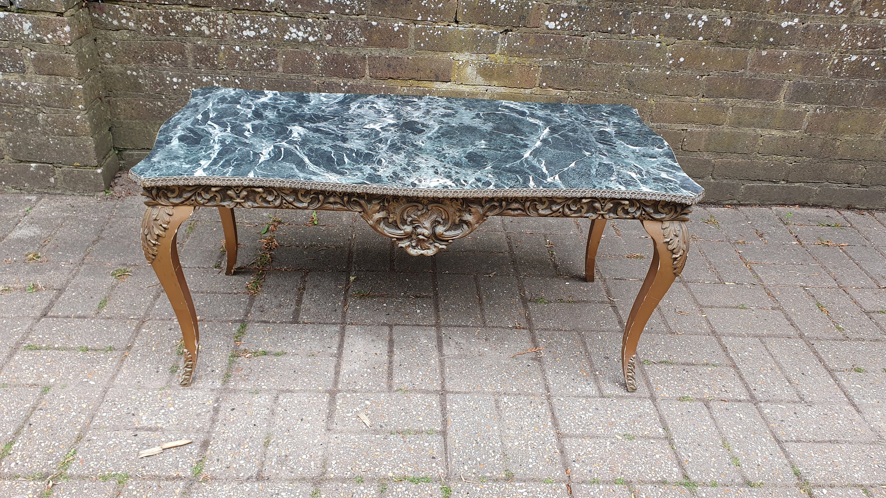Faux marble sale table top slab