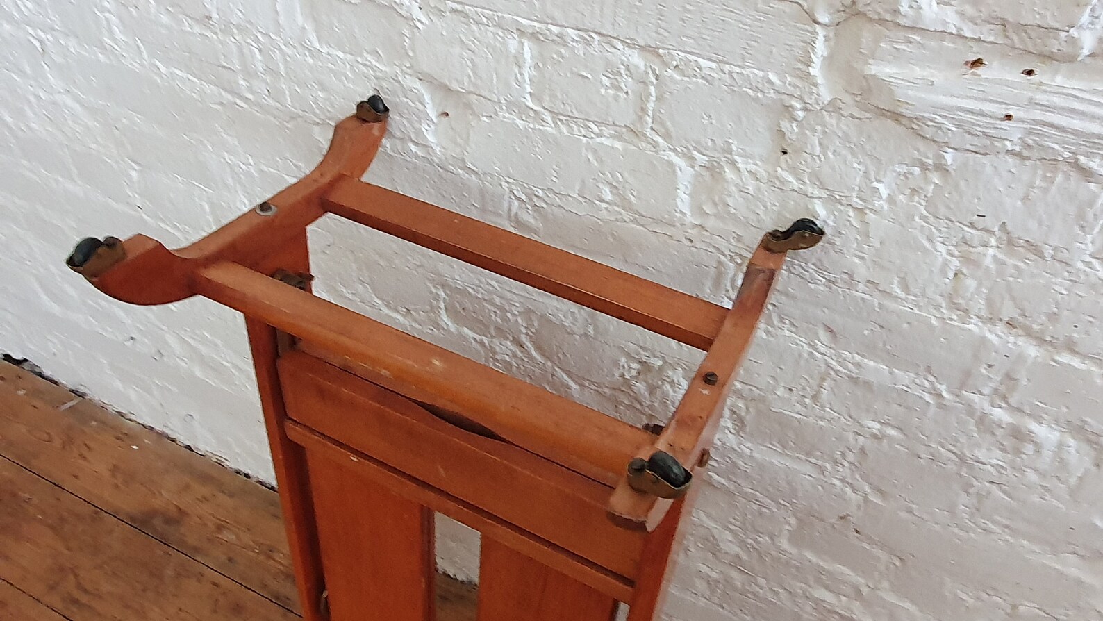 Large Vintage Wooden Trouser Press Solid Beech Etsy