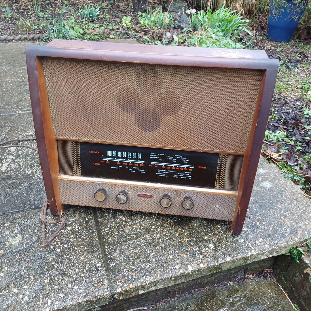 Murphy Radio 1950s 60s Vintage Mid century Retro Chic Ornamental Murphy Radio 1950s 60s Vintage Mid century Retro Chic Ornamental