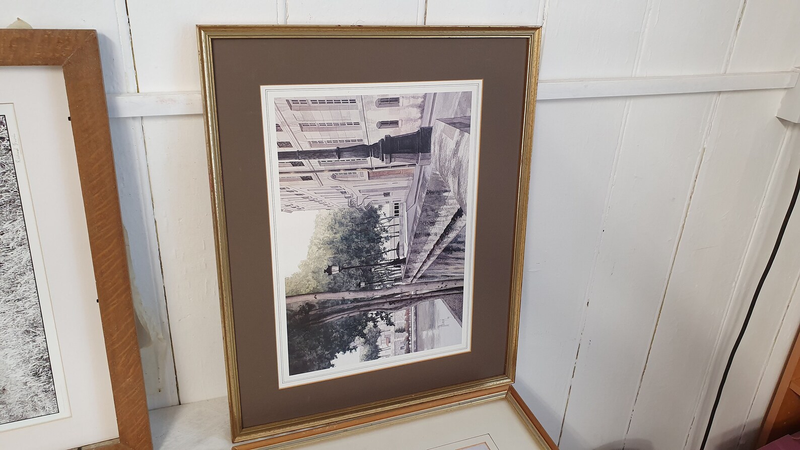 4 Vintage Very Large Picture Frames With Thick Mounts. Etsy.de