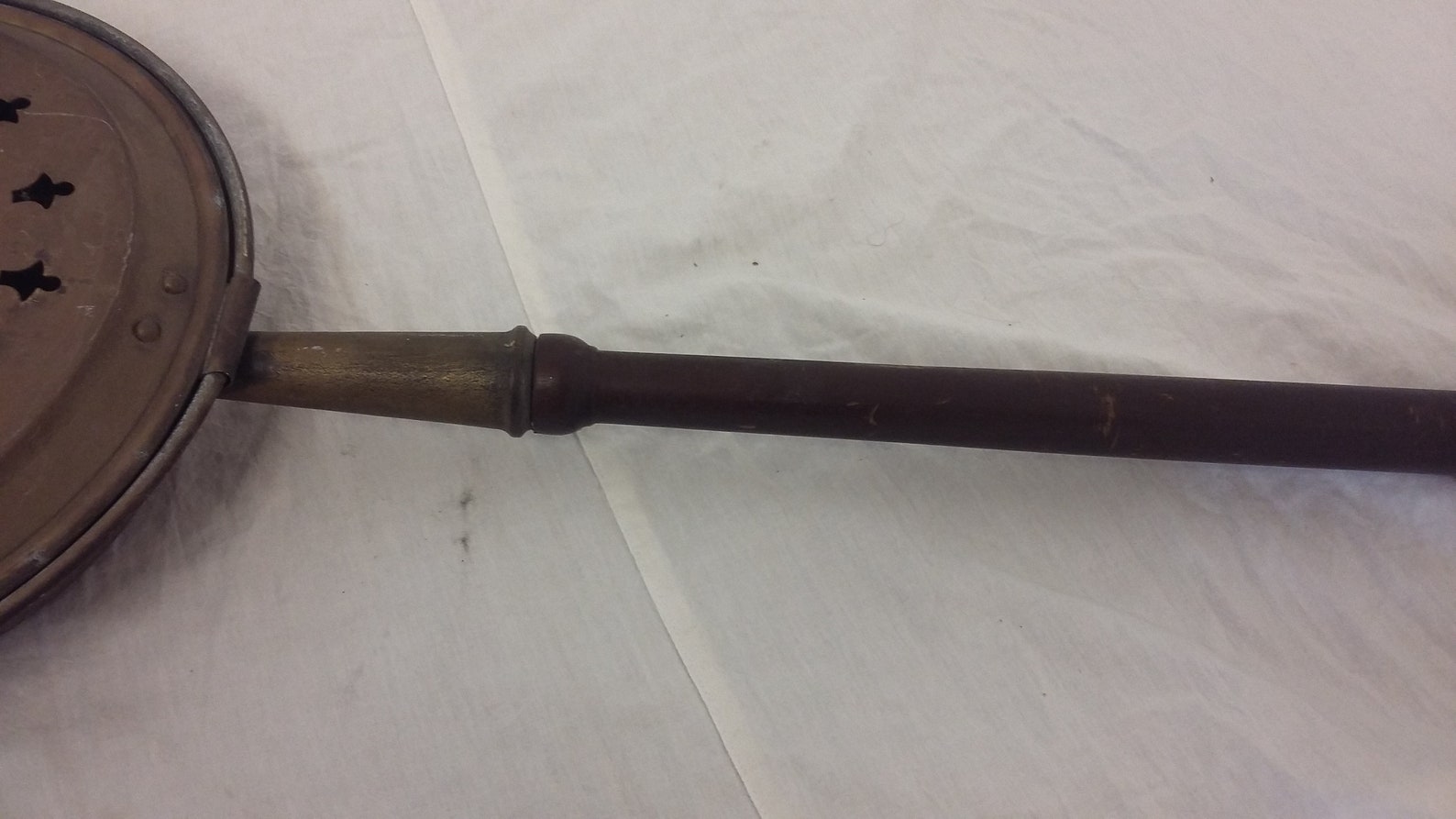 Vintage Brass Bed Pan Bed Warmer Fireplace Chestnut Roaster Etsy UK