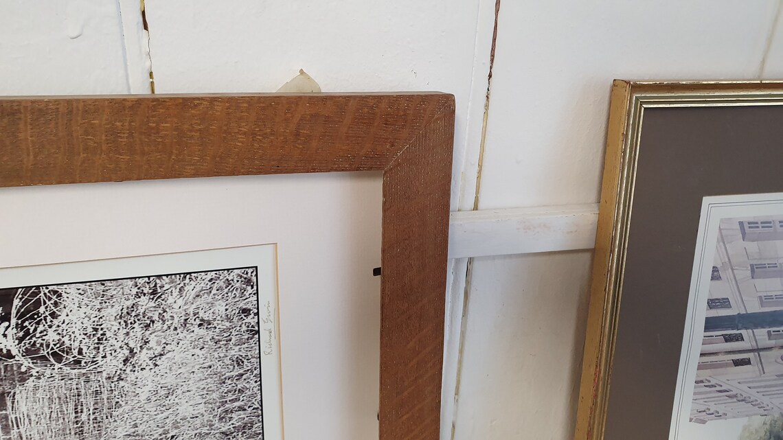 4 Vintage Very Large Picture Frames With Thick Mounts. Etsy UK