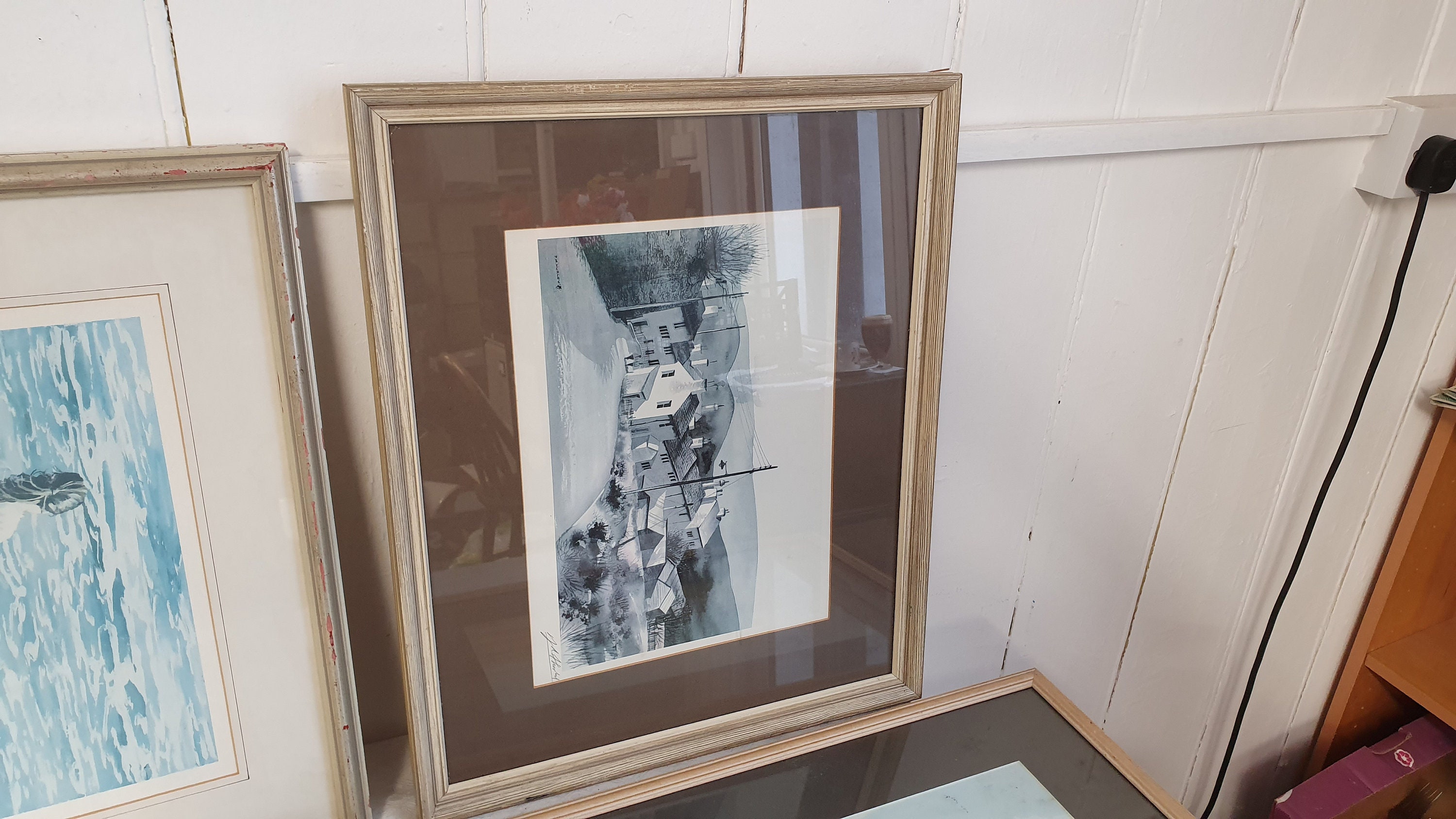 4 Vintage Very Large Picture Frames With Thick Mounts and Etsy UK