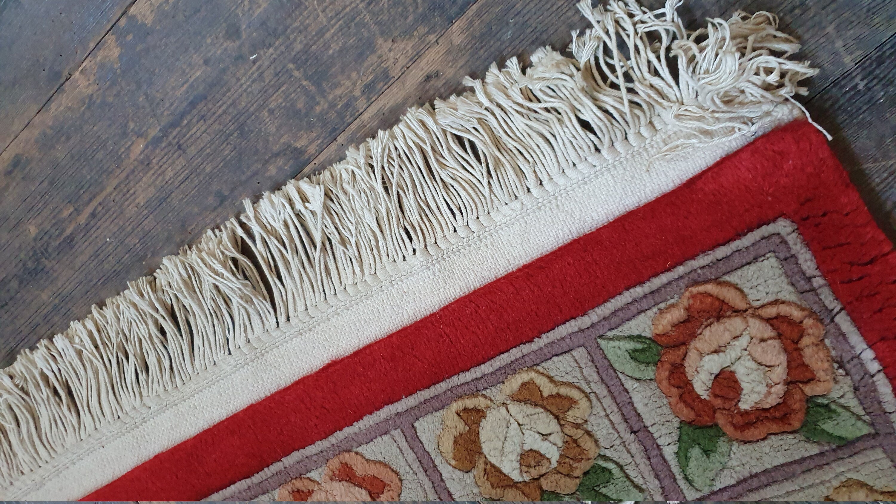 Top Quality Vintage Woollen Rug Etsy UK