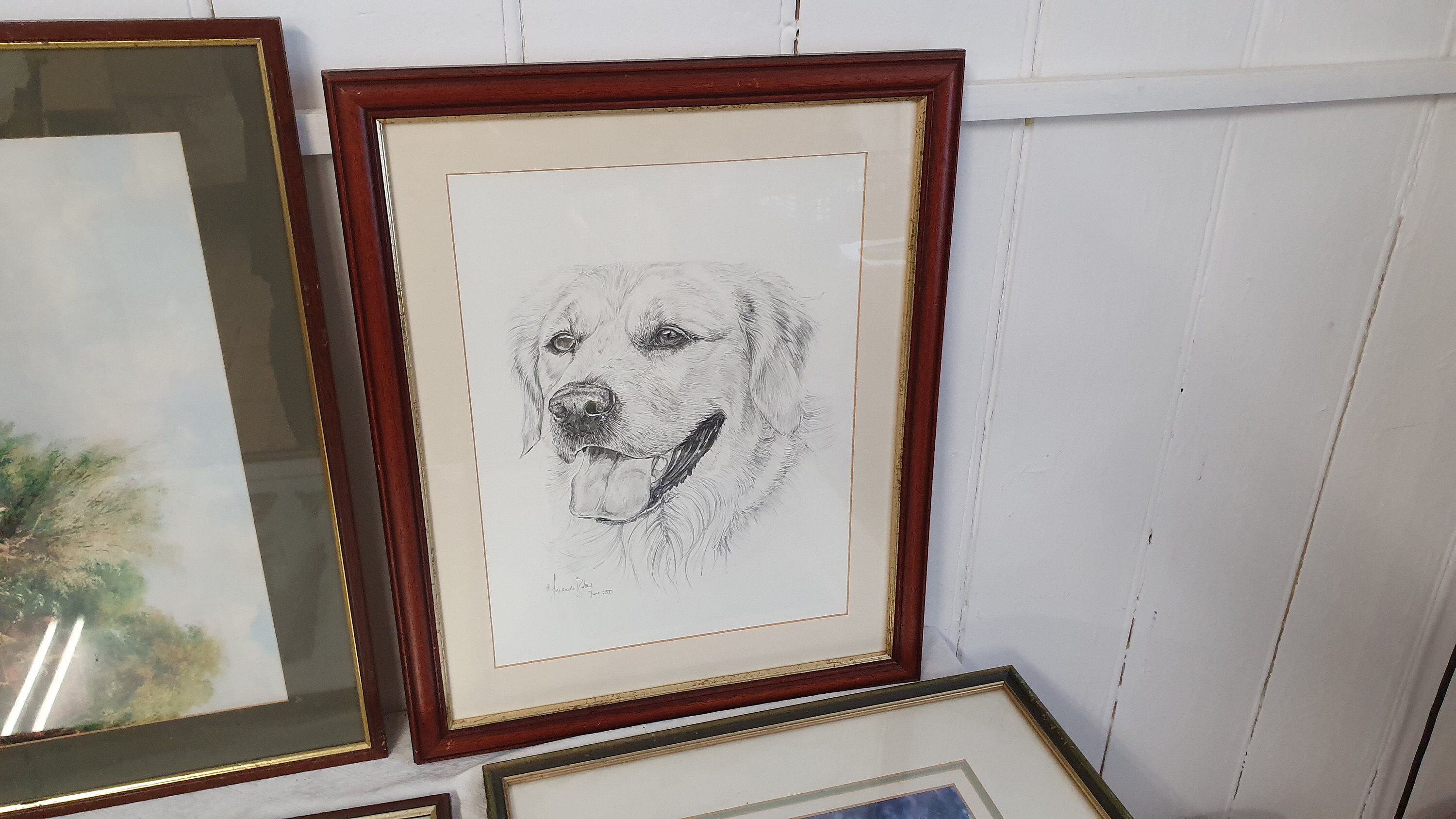 4 Vintage Very Large Picture Frames With Thick Mounts and Etsy