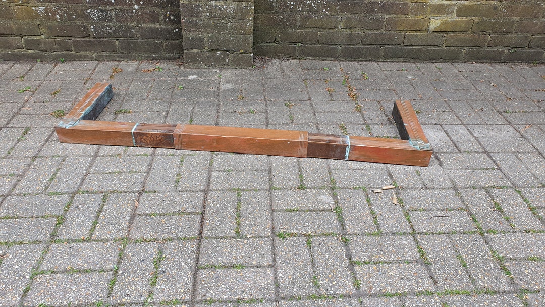 Vintage 1920s Extending Copper Fender Fire Curb Fireplace Etsy UK